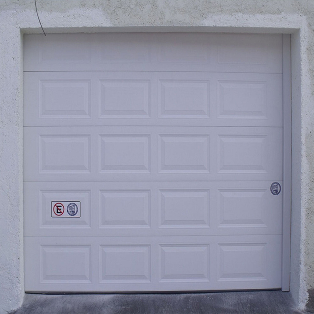 Давление квадратной двери гаража для дома на вилле