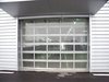 Стеклянные алюминиевые гаражные ворота с полным обзором
